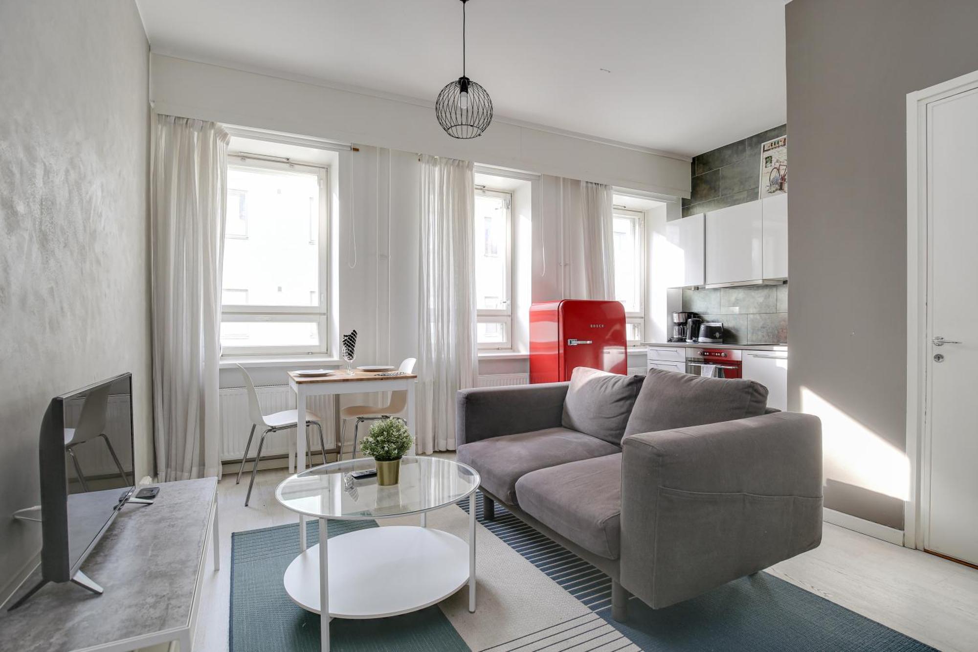 Kotimaailma Apartments Kamppi - Studio For 2 Хелзинки Екстериор снимка